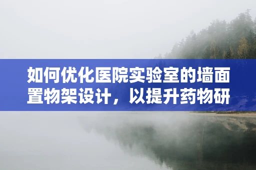 如何优化医院实验室的墙面置物架设计，以提升药物研发效率？