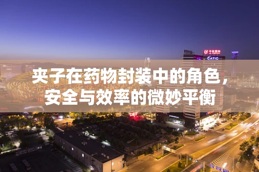 夹子在药物封装中的角色，安全与效率的微妙平衡
