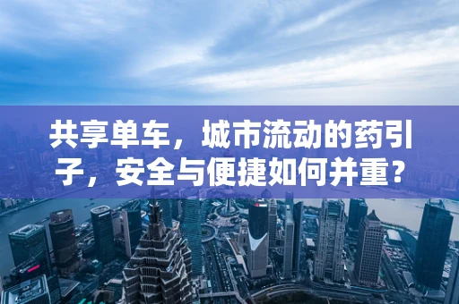 共享单车，城市流动的药引子，安全与便捷如何并重？