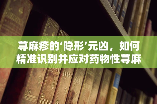 荨麻疹的‘隐形’元凶，如何精准识别并应对药物性荨麻疹？