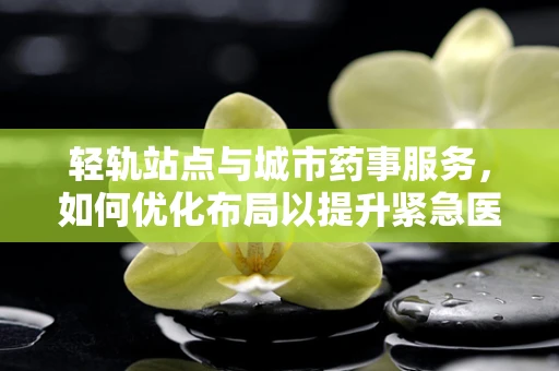 轻轨站点与城市药事服务，如何优化布局以提升紧急医疗物资配送效率？