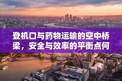 登机口与药物运输的空中桥梁，安全与效率的平衡点何在？