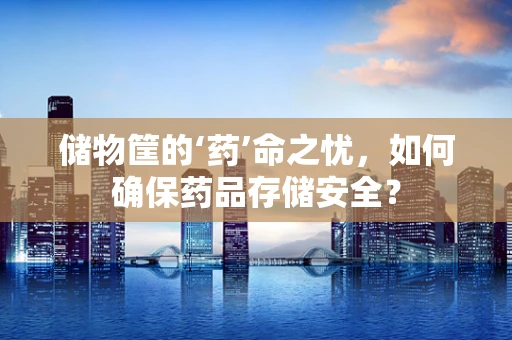 储物筐的‘药’命之忧，如何确保药品存储安全？