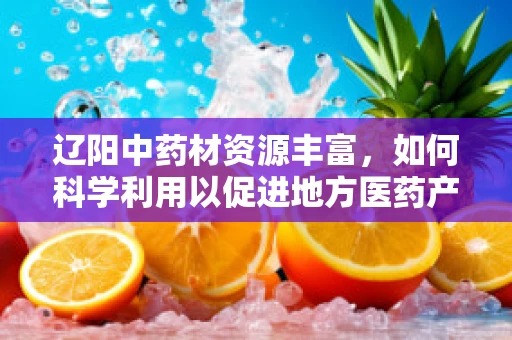 辽阳中药材资源丰富，如何科学利用以促进地方医药产业发展？