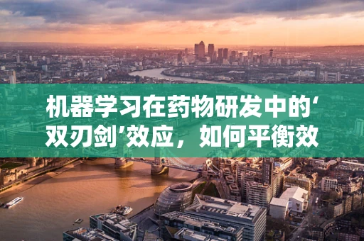 机器学习在药物研发中的‘双刃剑’效应，如何平衡效率与伦理？